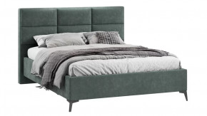 Кровать с ПМ «Делана»  (с подъемным механизмом)  Велюр Brut Forest 09 в Тюмени - mebel-tymen.ru | фото